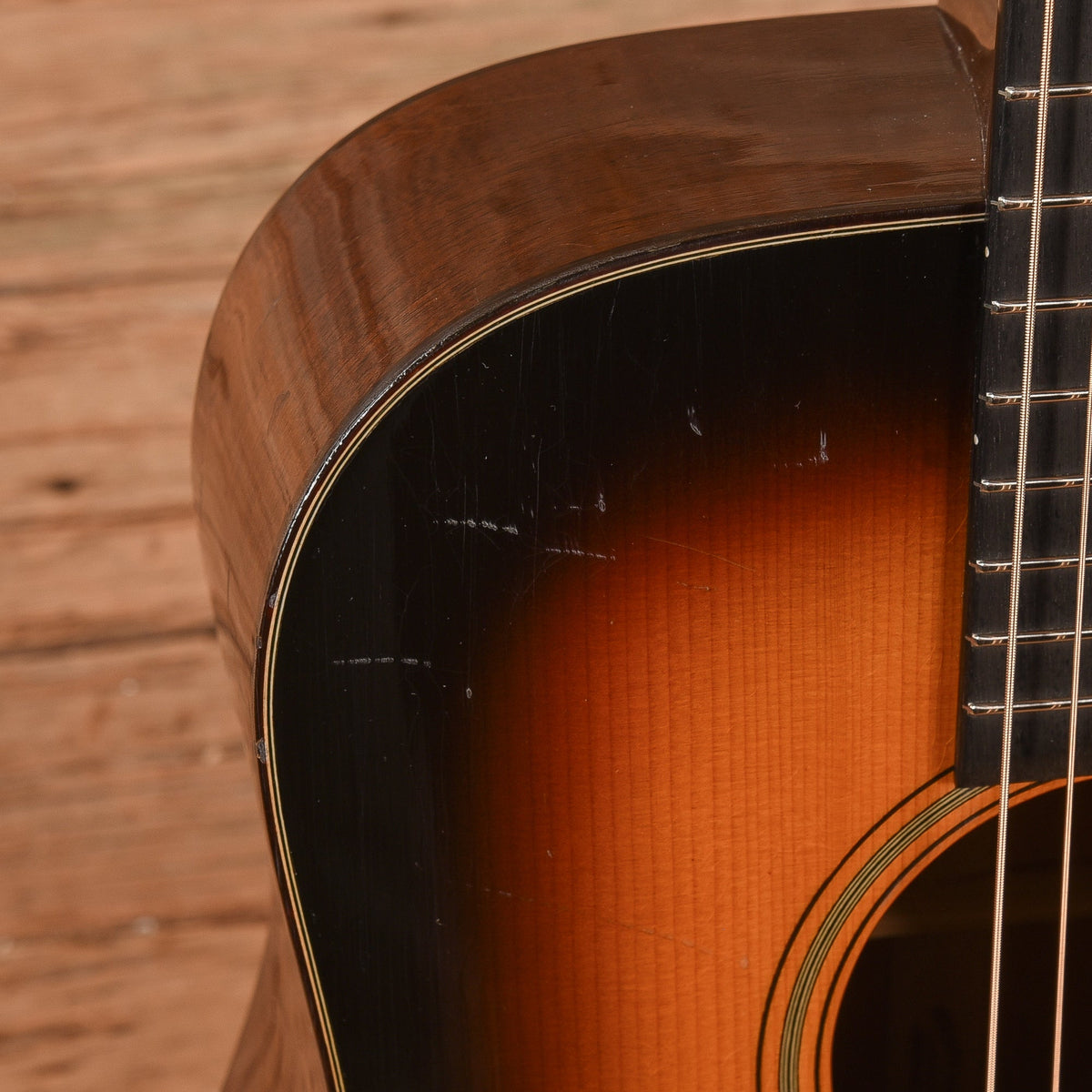 Pre War Guitar Co. "Dreadnought" Sunburst - View 10 | MusicMarket