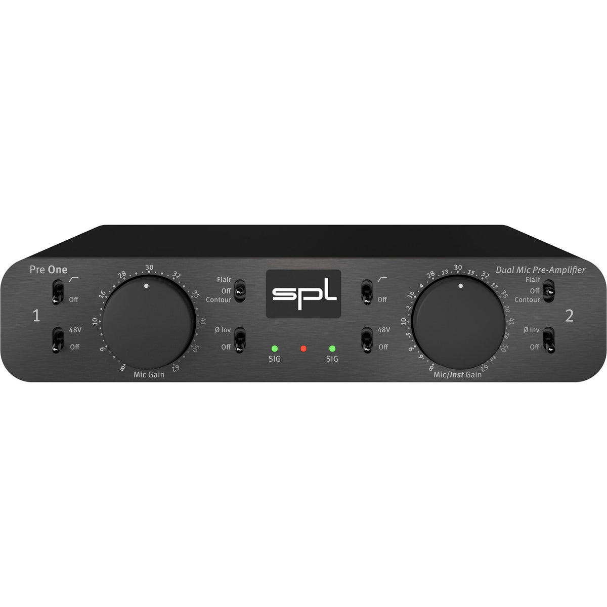 SPL Pre One Dual Channel Microphone Preamplifier - MusicMarket