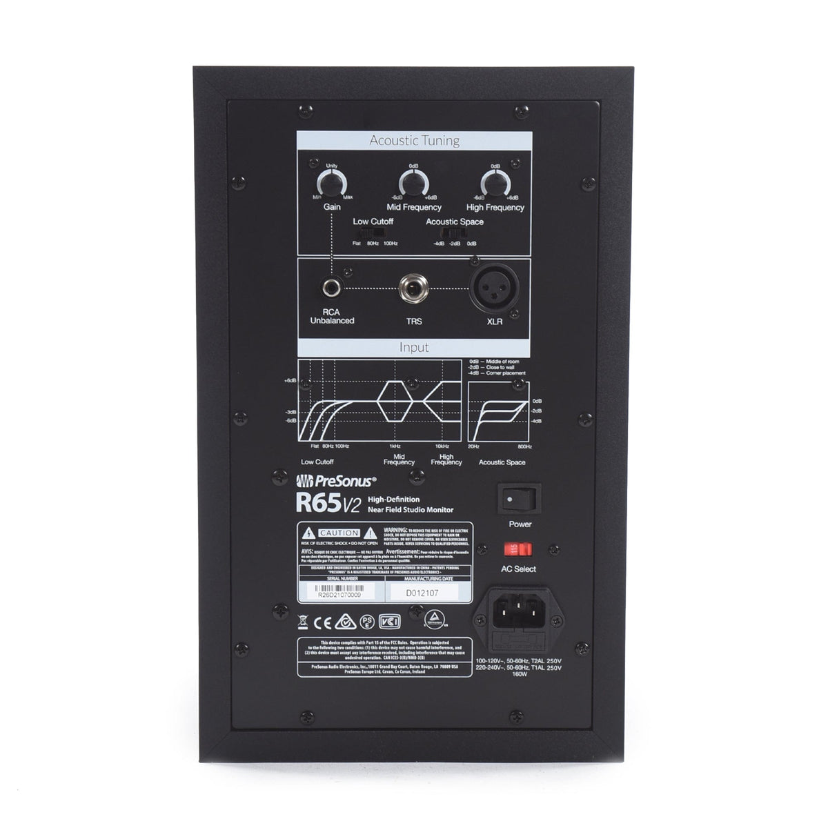 PreSonus R65 V2 Powered Studio Reference Monitor - View 2 | MusicMarket