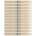 Promark American Hickory 5A Wood Tip Drum Sticks (12 Pair Bundle) - MusicMarket