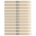 Promark American Hickory 7A Nylon Tip Drum Sticks (12 Pair Bundle) - MusicMarket