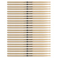 Promark American Hickory 7A Wood Tip Drum Sticks (12 Pair Bundle) - MusicMarket