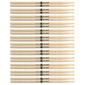 Promark Japanese White Oak 2B Wood Tip Drum Sticks (12 Pair Bundle) - MusicMarket