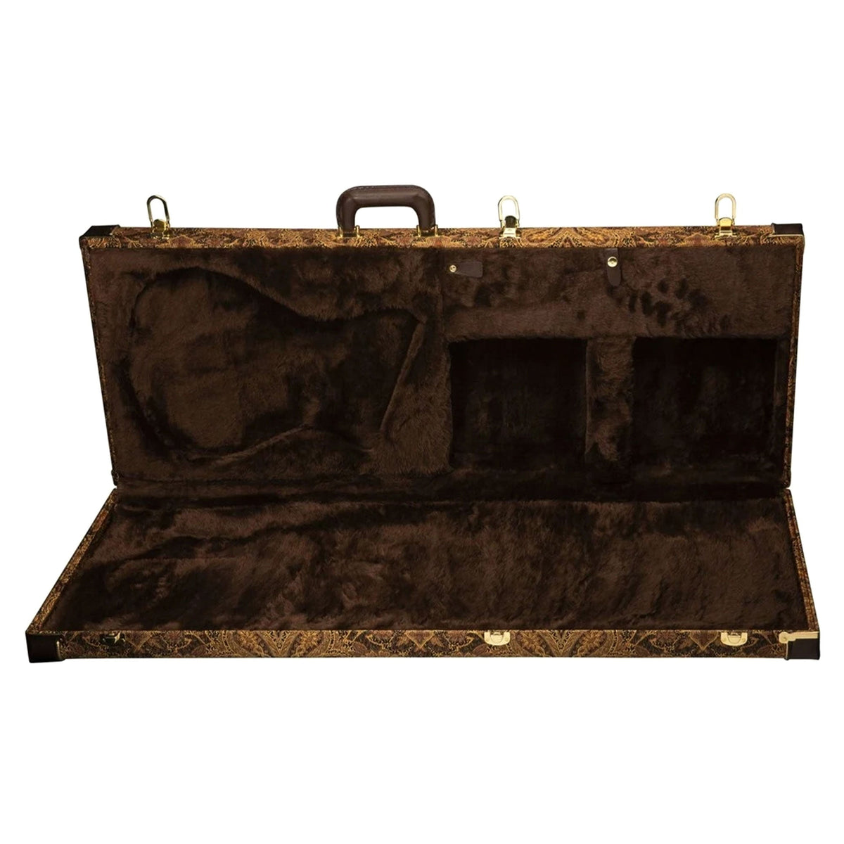 PRS Premium Multi Fit Case Brown Paisley/Brown Interior (Fits Custom, 509, Studio, Special, DGT, Paul's Guitar,