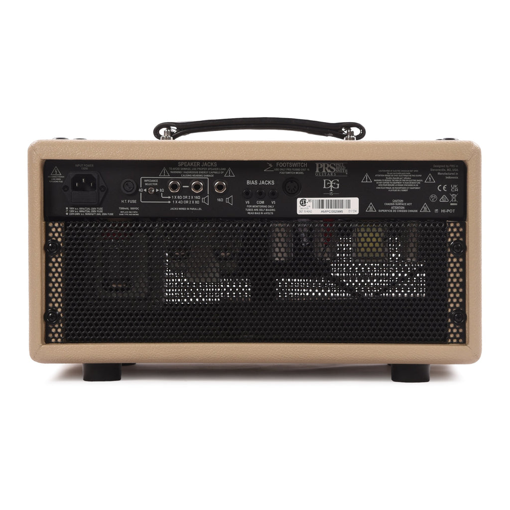 PRS DGT 15 David Grisson Signature 15w Amp Head Blonde - View 3 | MusicMarket