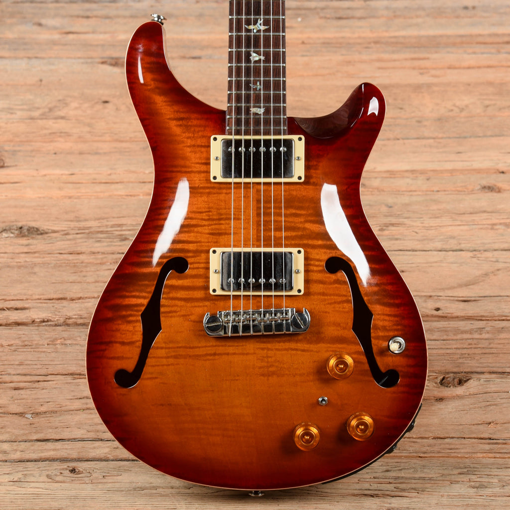 PRS Hollowbody II Piezo Cherry Sunburst 2004 - MusicMarket