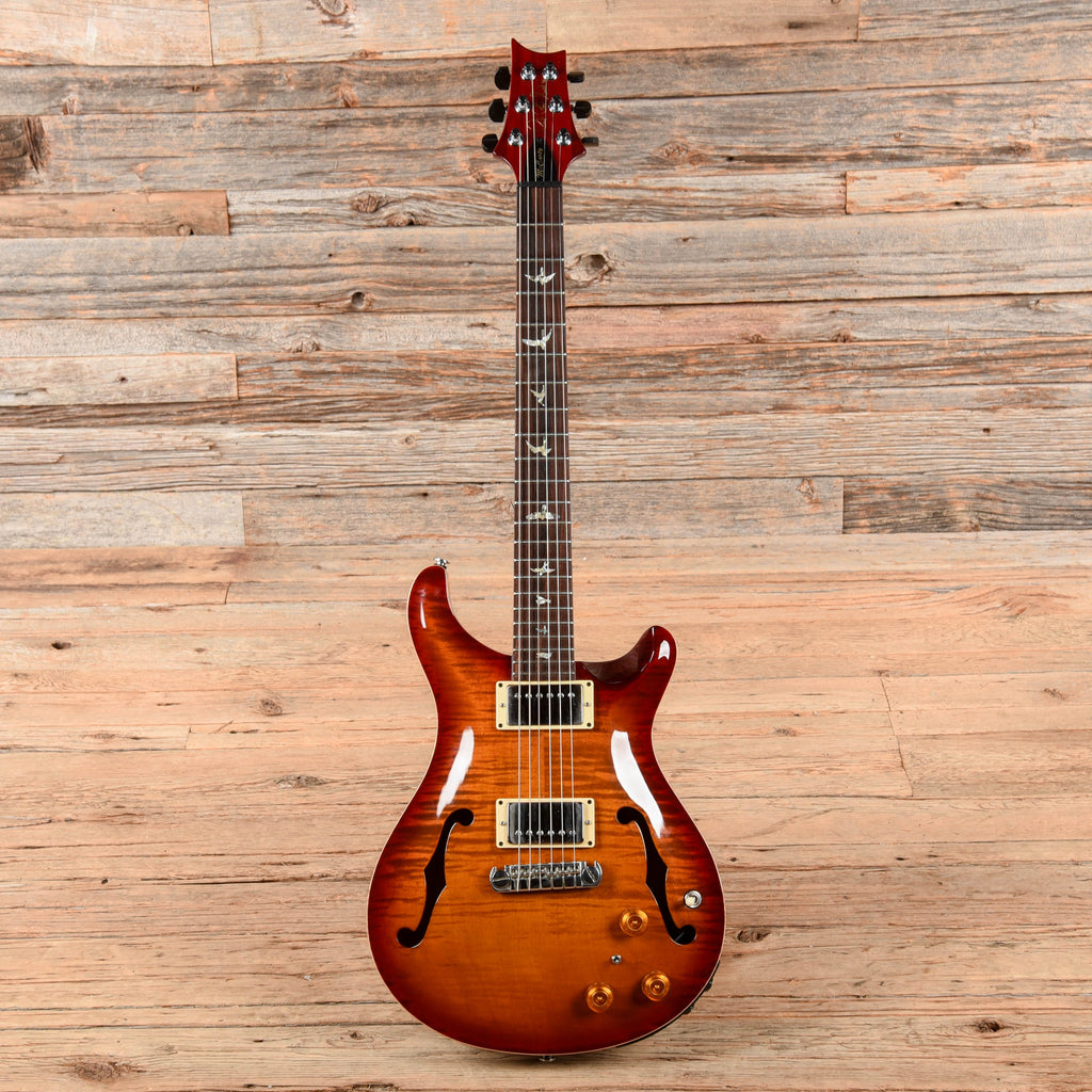 PRS Hollowbody II Piezo Cherry Sunburst 2004 - View 4 | MusicMarket
