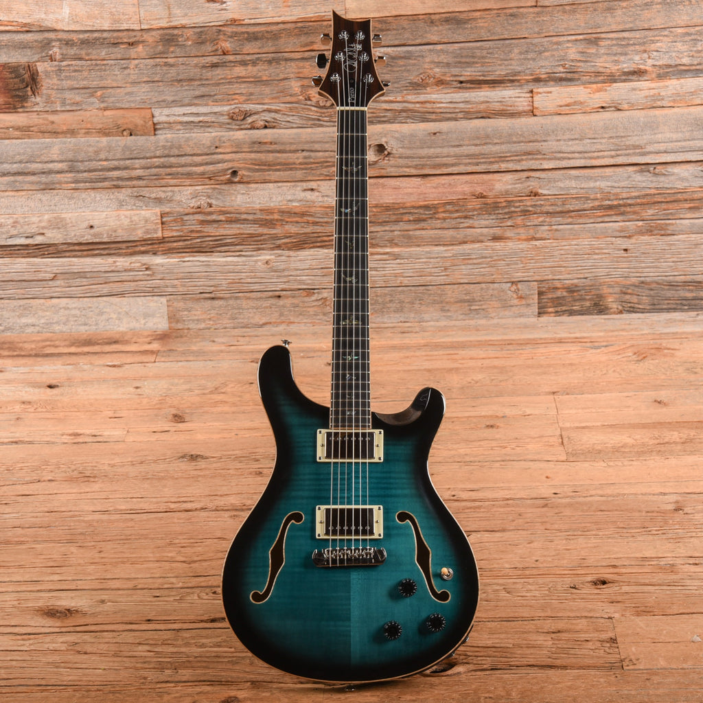 PRS SE Hollowbody II Piezo Peacock Blue 2020 - View 4 | MusicMarket