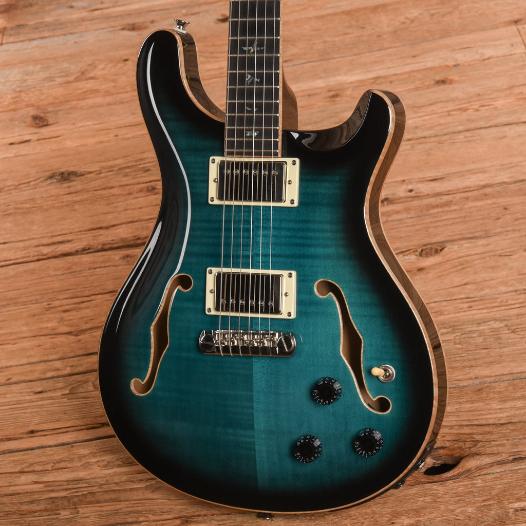 PRS SE Hollowbody II Piezo Peacock Blue 2020 - View 2 | MusicMarket