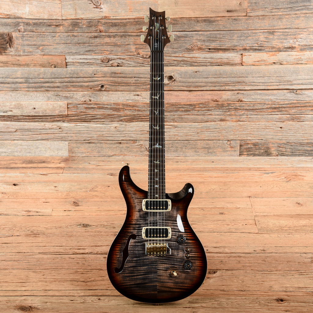 PRS 40th Anniversary Custom 24-08 Semi-Hollow Limited Edition Sunburst 2025 - View 4 | MusicMarket