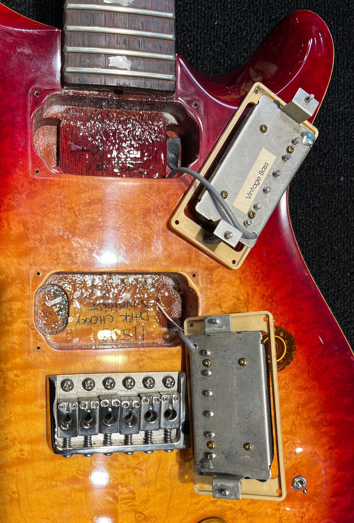 PRS Custom 24 GC 27th Anniversary Cherry Sunburst 1991 - View 11 | MusicMarket