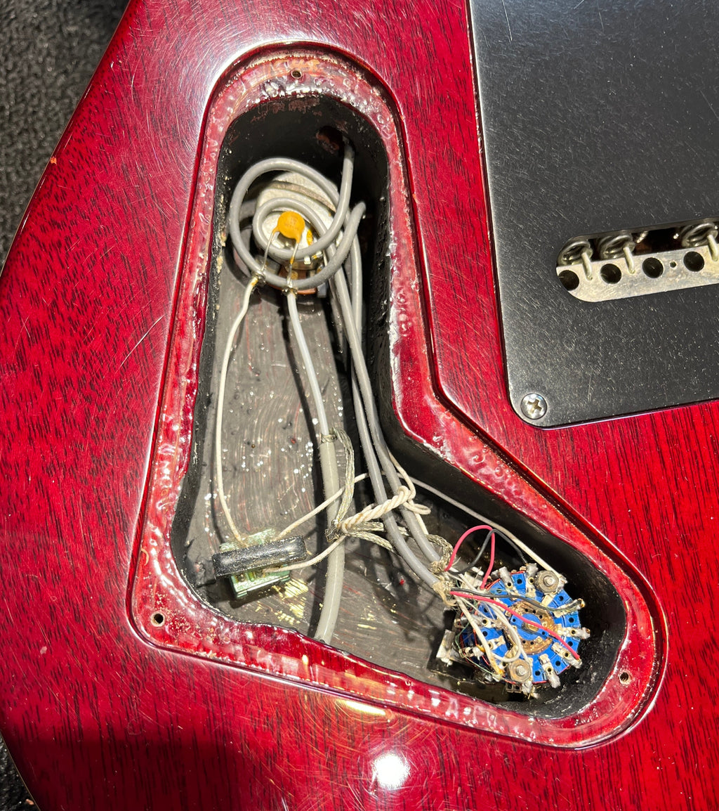 PRS Custom 24 GC 27th Anniversary Cherry Sunburst 1991 - View 12 | MusicMarket