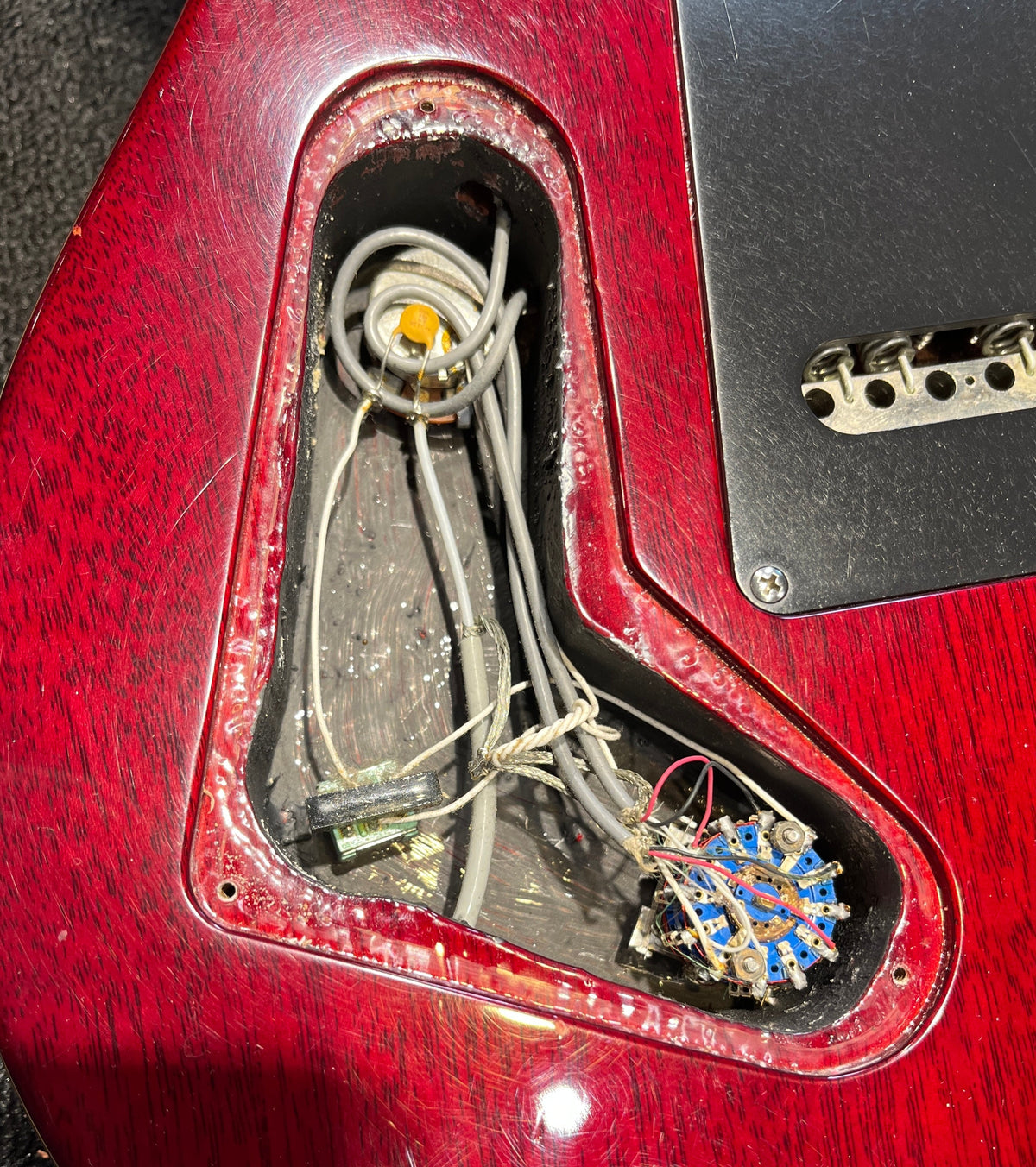 PRS Custom 24 GC 27th Anniversary Cherry Sunburst 1991 - View 12 | MusicMarket