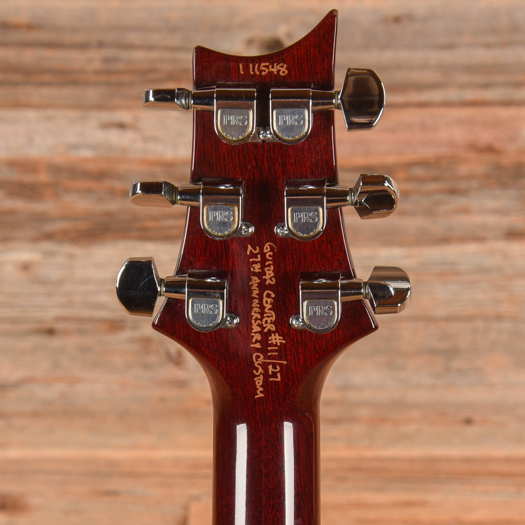 PRS Custom 24 GC 27th Anniversary Cherry Sunburst 1991 - View 7 | MusicMarket