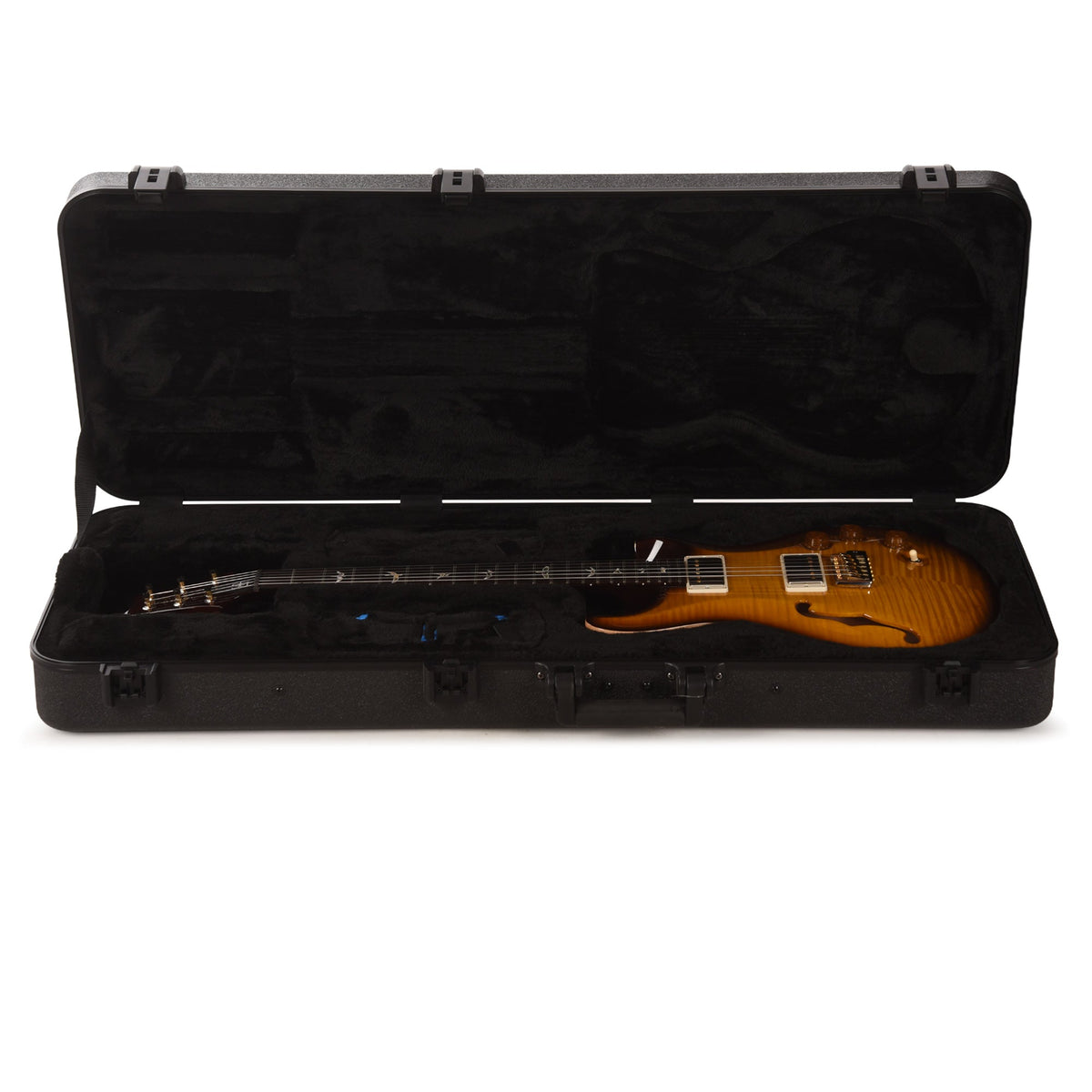 PRS DGT Semi-Hollow 10 Top McCarty Tobacco Sunburst w/Birds - View 8 | MusicMarket