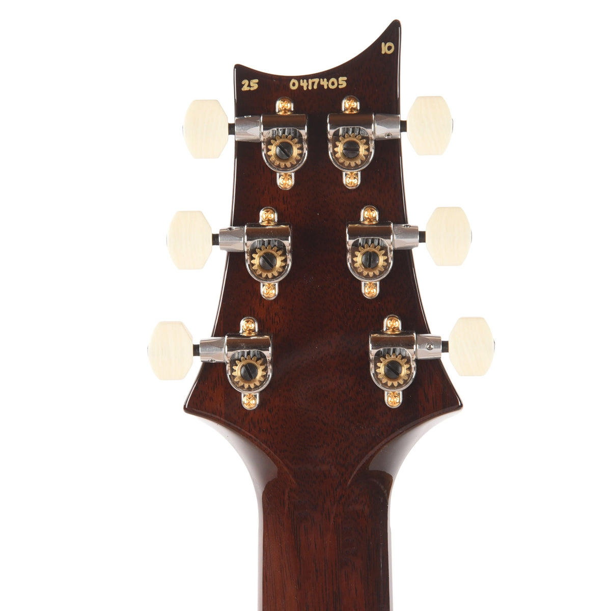 PRS DGT Semi-Hollow 10 Top McCarty Tobacco Sunburst w/Birds - View 7 | MusicMarket