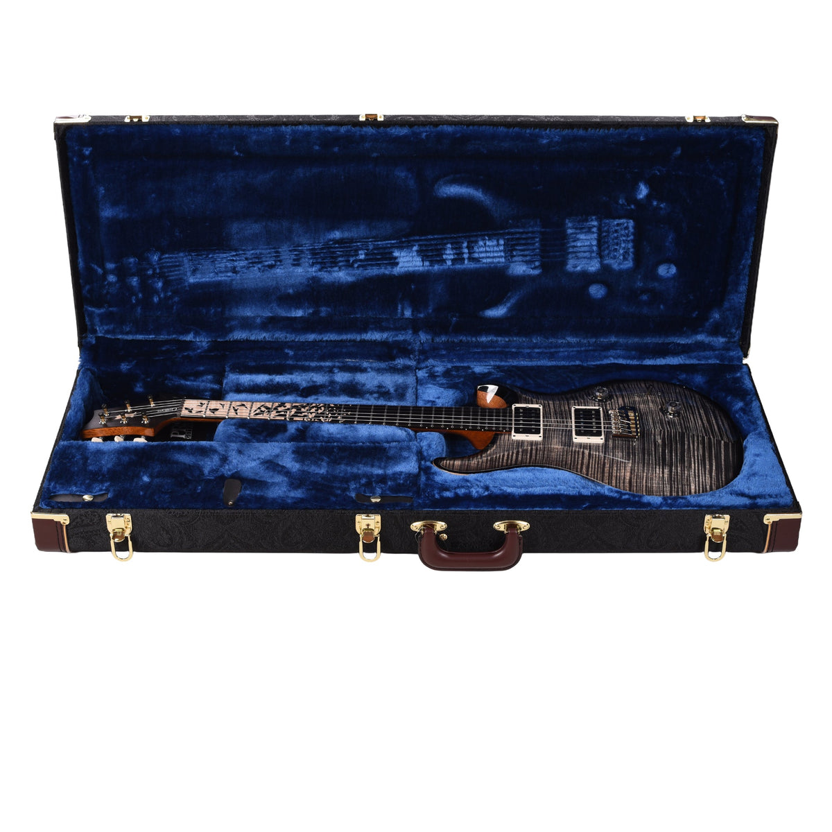PRS Limited Edition "Birds of a Feather" Custom 24 Charcoal Microburst - View 8 | MusicMarket
