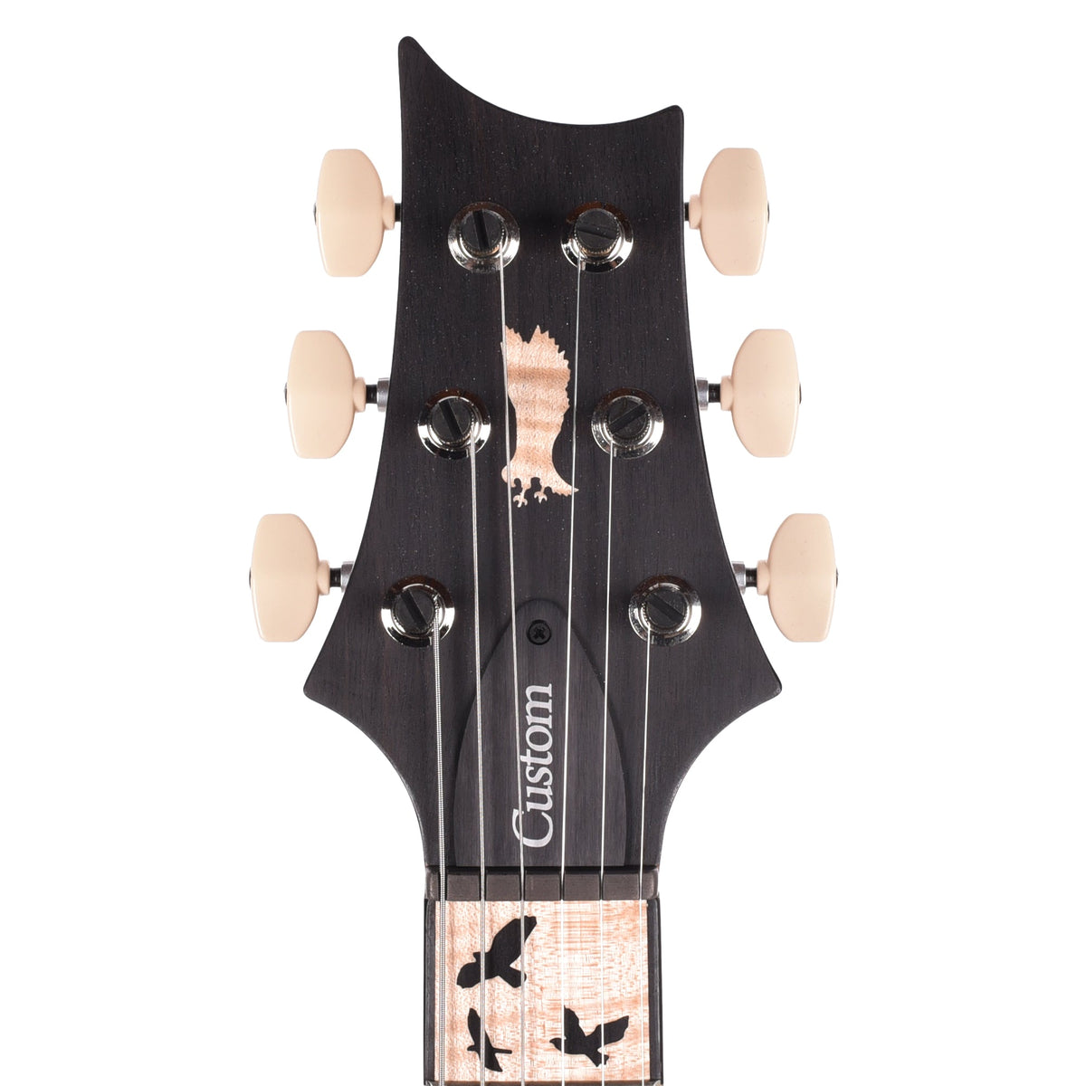 PRS Limited Edition "Birds of a Feather" Custom 24 Charcoal Microburst - View 6 | MusicMarket