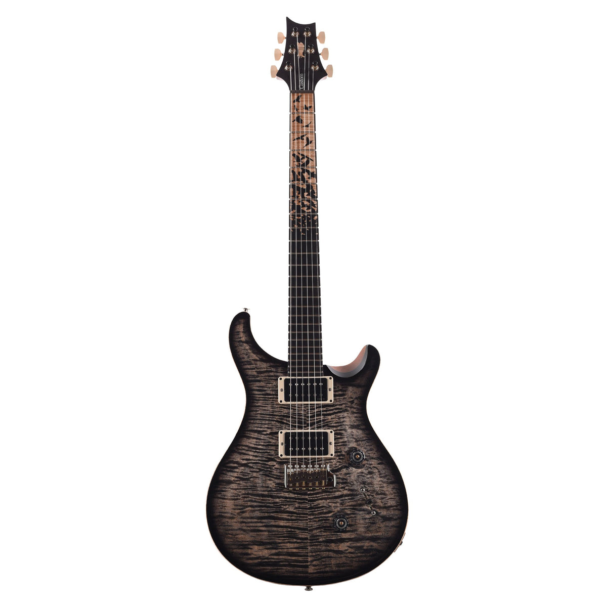PRS Limited Edition "Birds of a Feather" Custom 24 Charcoal Microburst - View 4 | MusicMarket