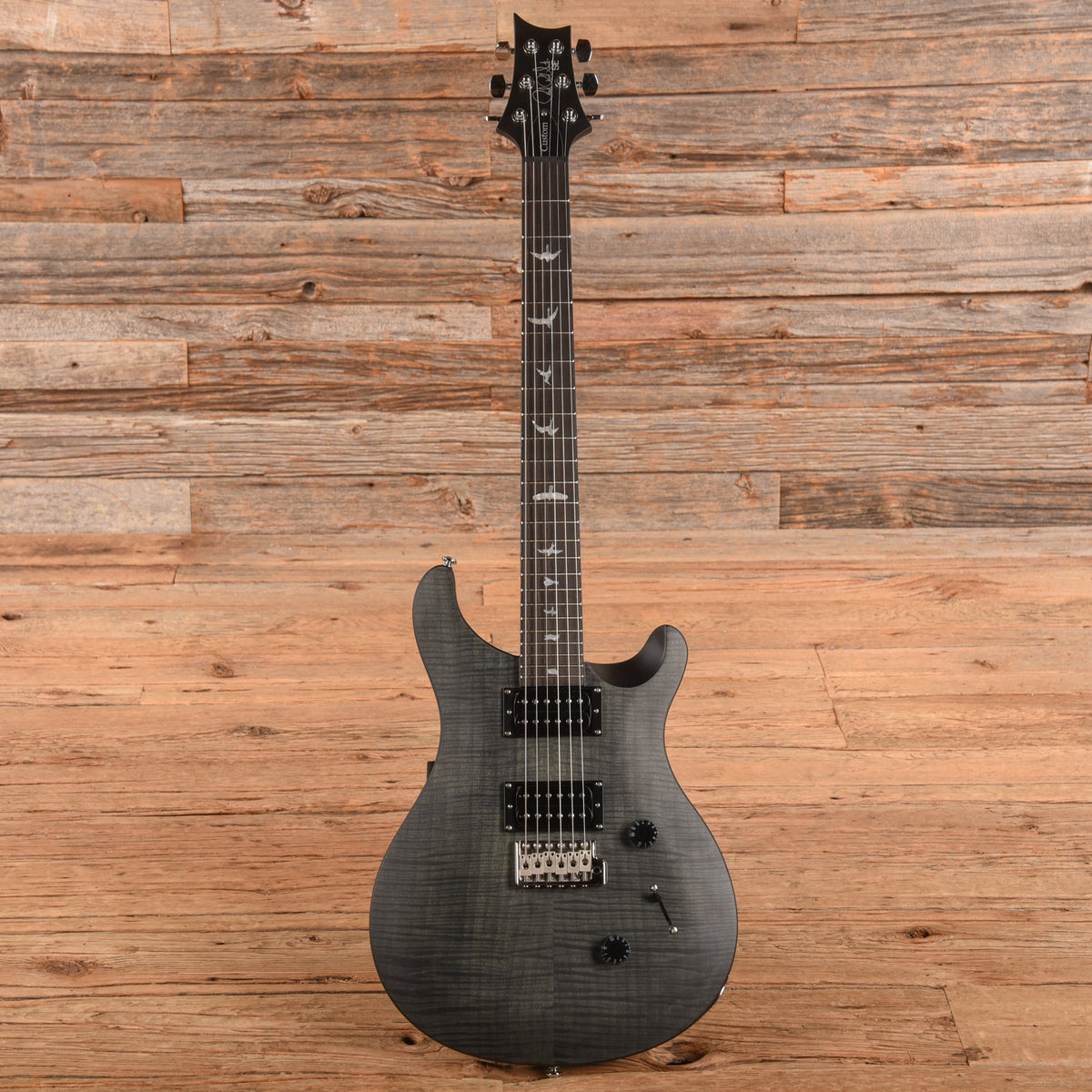 PRS Limited Edition SE Custom 24 Stealth Satin Grey Black 2019 - View 4 | MusicMarket