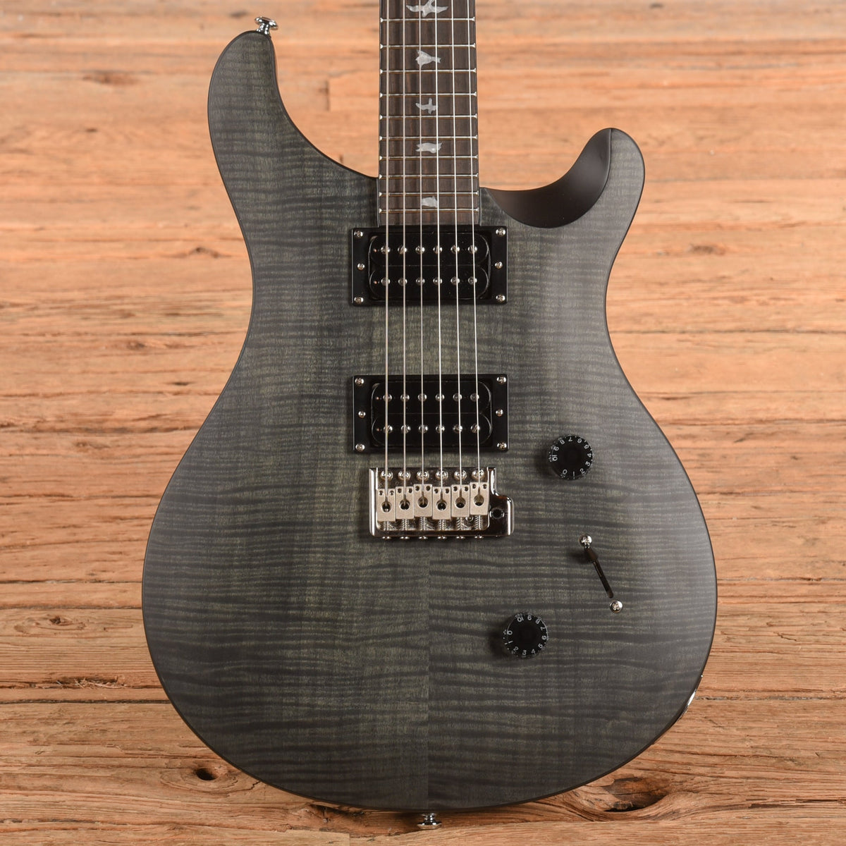 PRS Limited Edition SE Custom 24 Stealth Satin Grey Black 2019 - MusicMarket