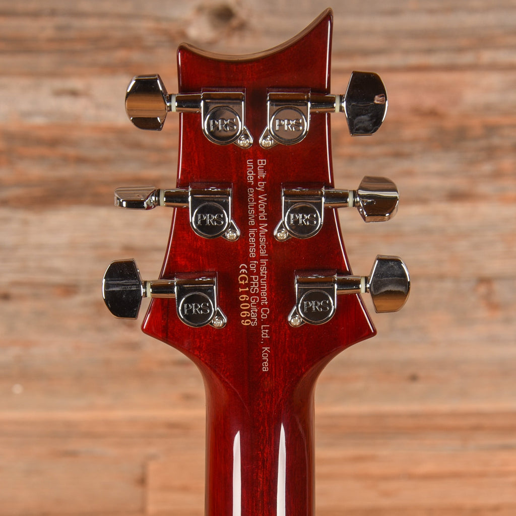 PRS SE Custom 22 Cherry Sunburst 2006 - View 6 | MusicMarket