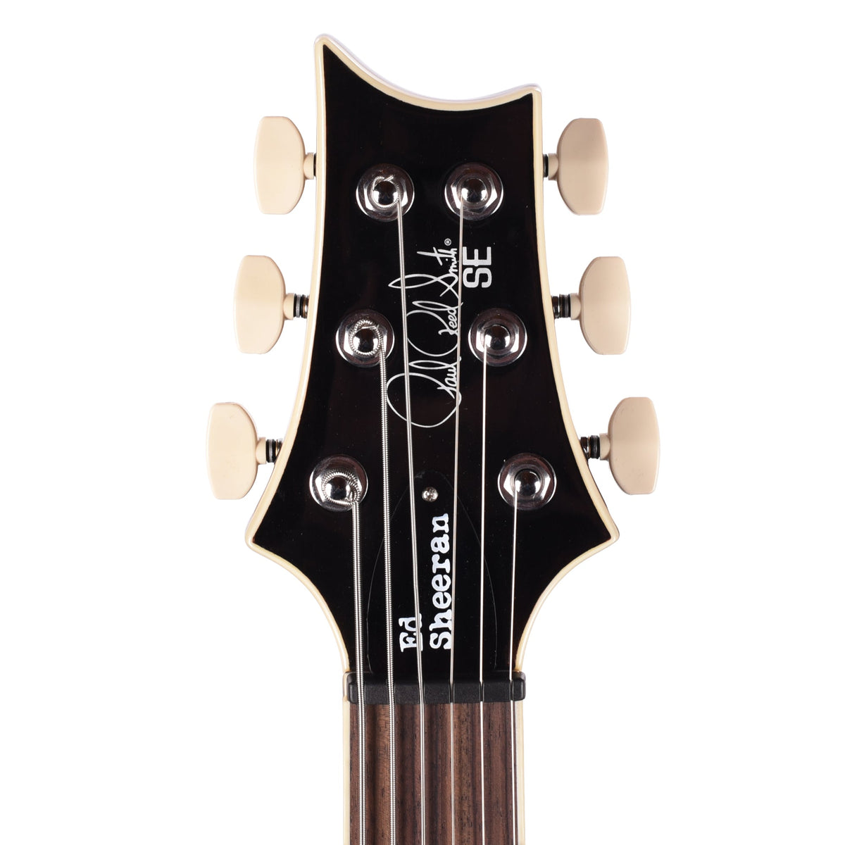 PRS SE Ed Sheeran Flat Back Hollowbody I Baritone Piezo Orange Tiger Smokeburst - View 6 | MusicMarket