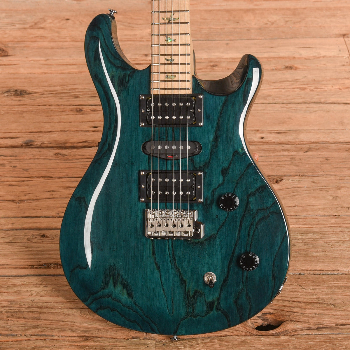 PRS SE Swamp Ash Special Iri Blue 2023 - View 2 | MusicMarket