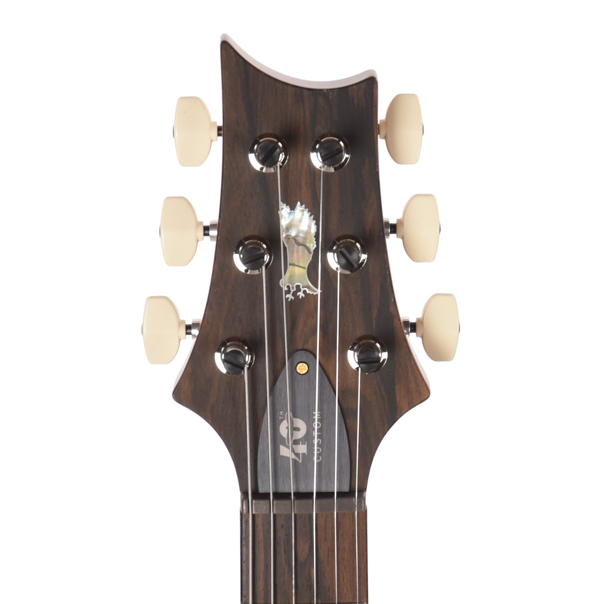 PRS 40th Anniversary Limited Edition Custom 24-08 Semi-Hollow Faded Whale Blue w/Natural Back - View 6 | MusicMarket
