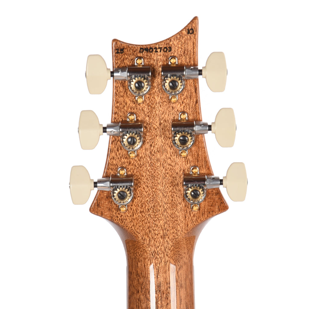 PRS 40th Anniversary Limited Edition Custom 24-08 Semi-Hollow Faded Whale Blue w/Natural Back - View 7 | MusicMarket