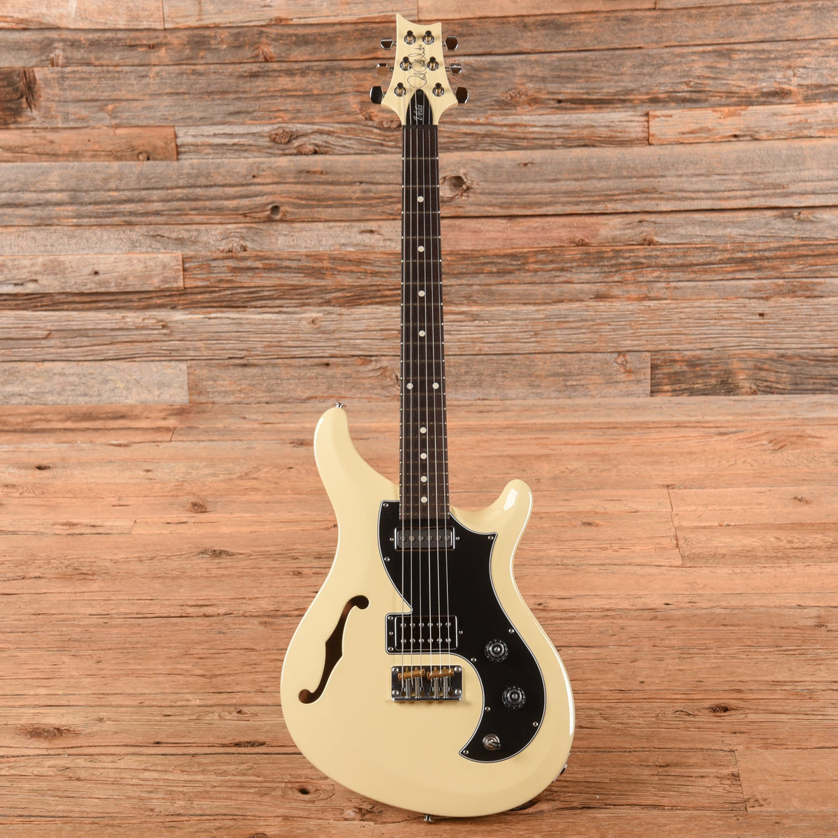 PRS S2 Vela Semi-Hollow White 2023 - View 4 | MusicMarket