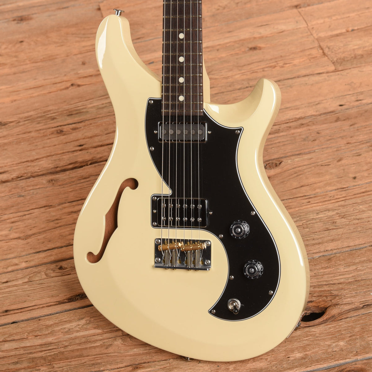 PRS S2 Vela Semi-Hollow White 2023 - View 2 | MusicMarket