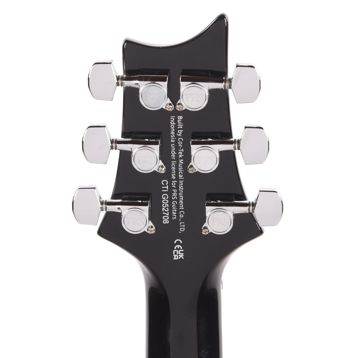 PRS SE Custom 24 Semi-Hollow Piezo Charcoal Burst - View 7 | MusicMarket