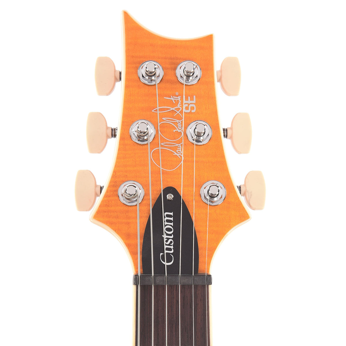 PRS SE Custom 24 Semi-Hollow Piezo Vintage Sunburst - View 6 | MusicMarket
