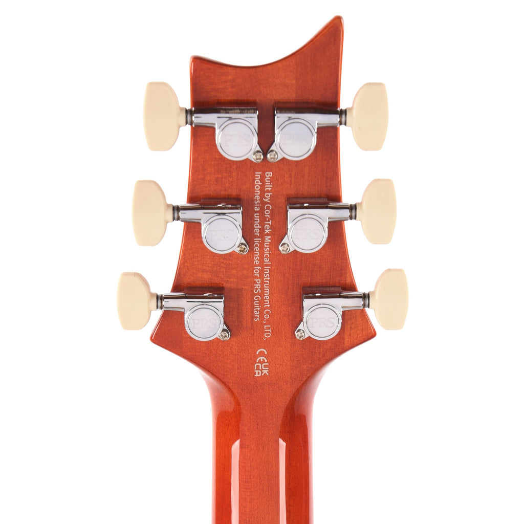 PRS SE Custom 24 Semi-Hollow Piezo Vintage Sunburst - View 7 | MusicMarket