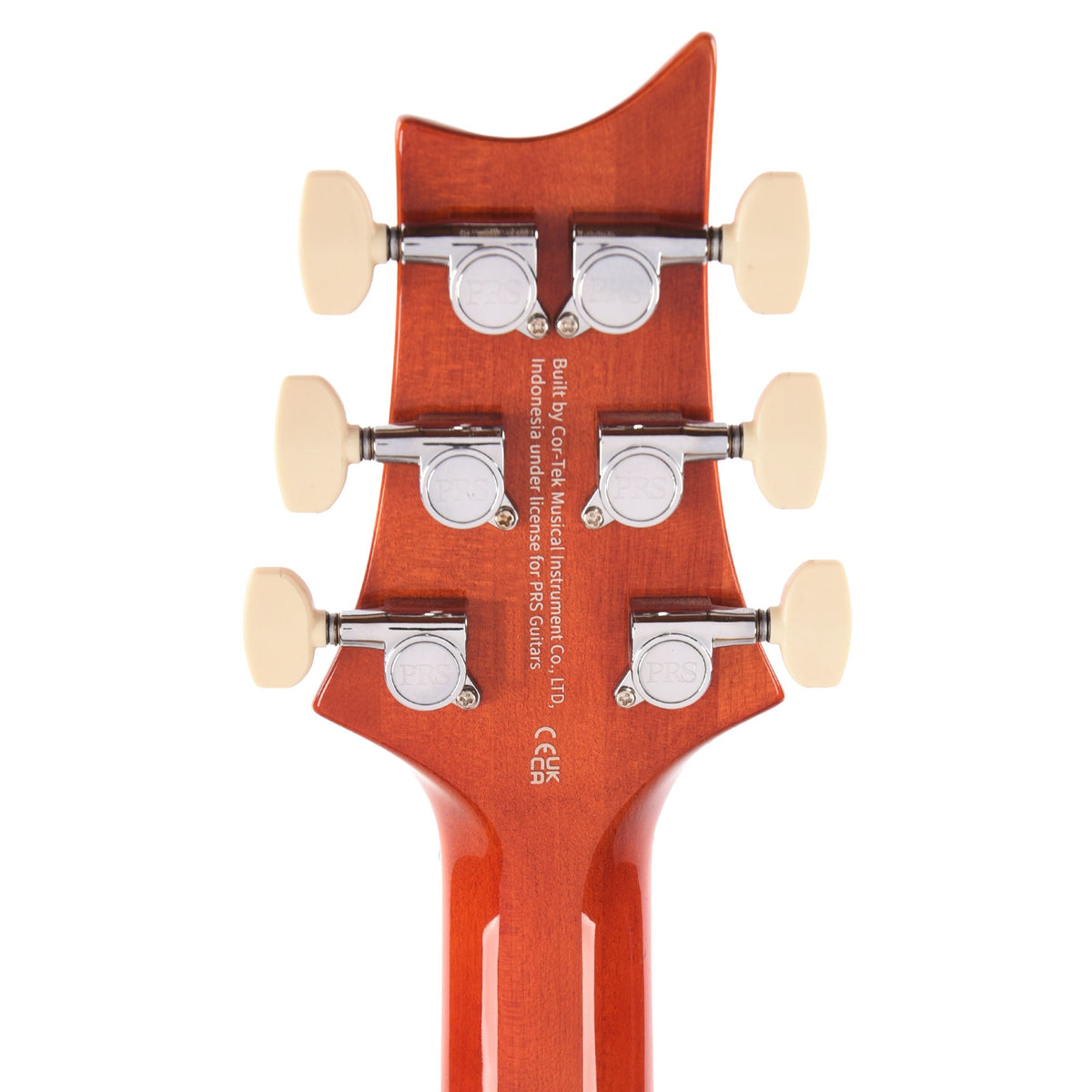 PRS SE Custom 24 Semi-Hollow Piezo Vintage Sunburst - View 7 | MusicMarket