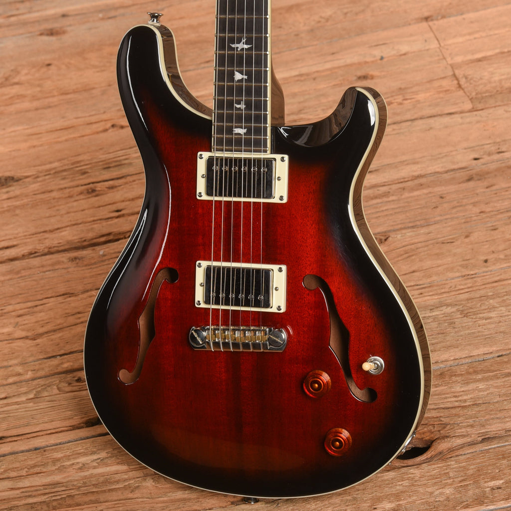 PRS SE Hollowbody Standard Red Burst 2021 - View 2 | MusicMarket