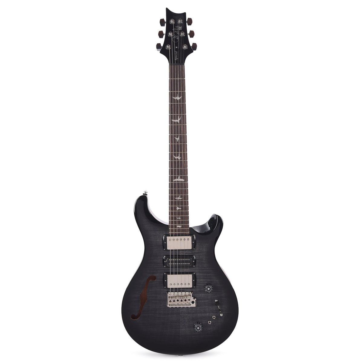 PRS SE Special Semi-Hollow Charcoal Burst - View 4 | MusicMarket