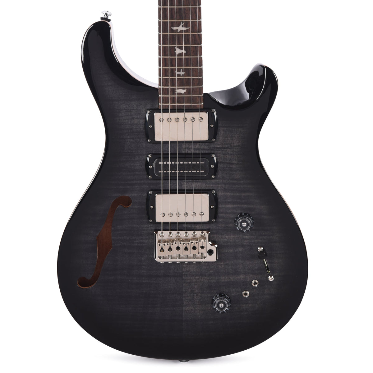 PRS SE Special Semi-Hollow Charcoal Burst - MusicMarket