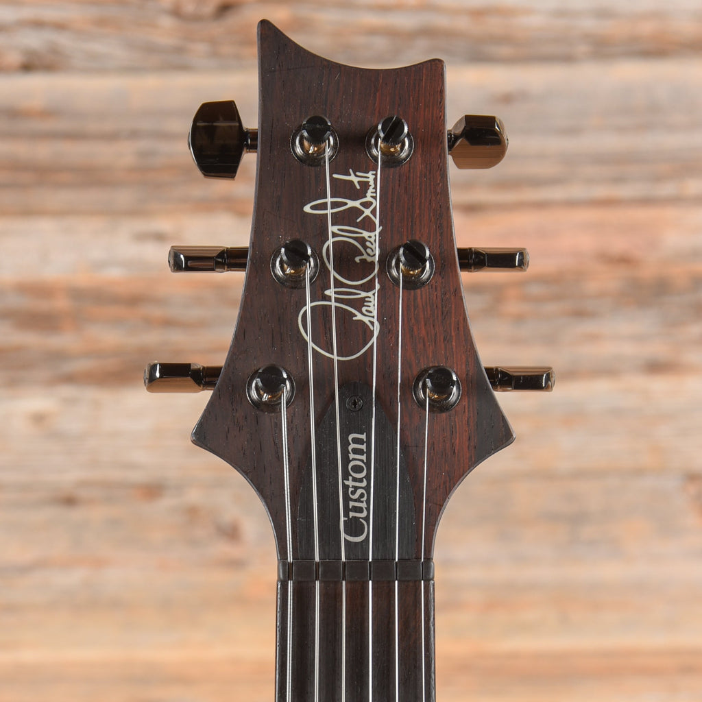PRS Wood Library Custom 24 Semi-Hollow w/Brazilian Rosewood Fretboard Faded Blue Jean 2020 - View 6 | MusicMarket