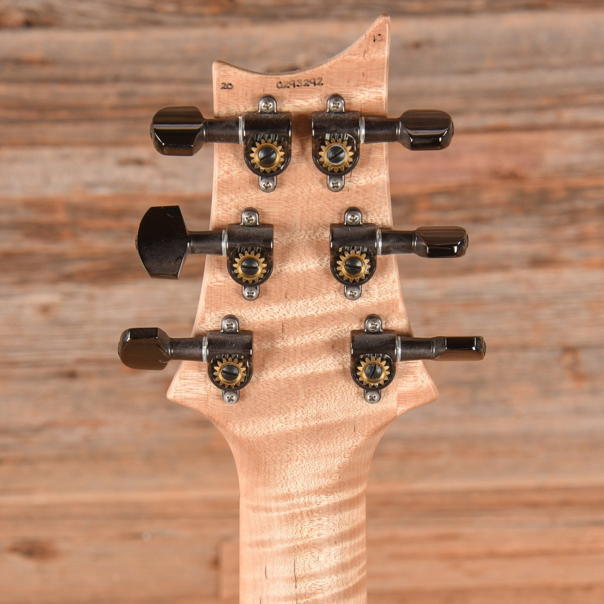 PRS Wood Library Special 22 Semi-Hollow Fire Red Black Fade 2020 - View 7 | MusicMarket