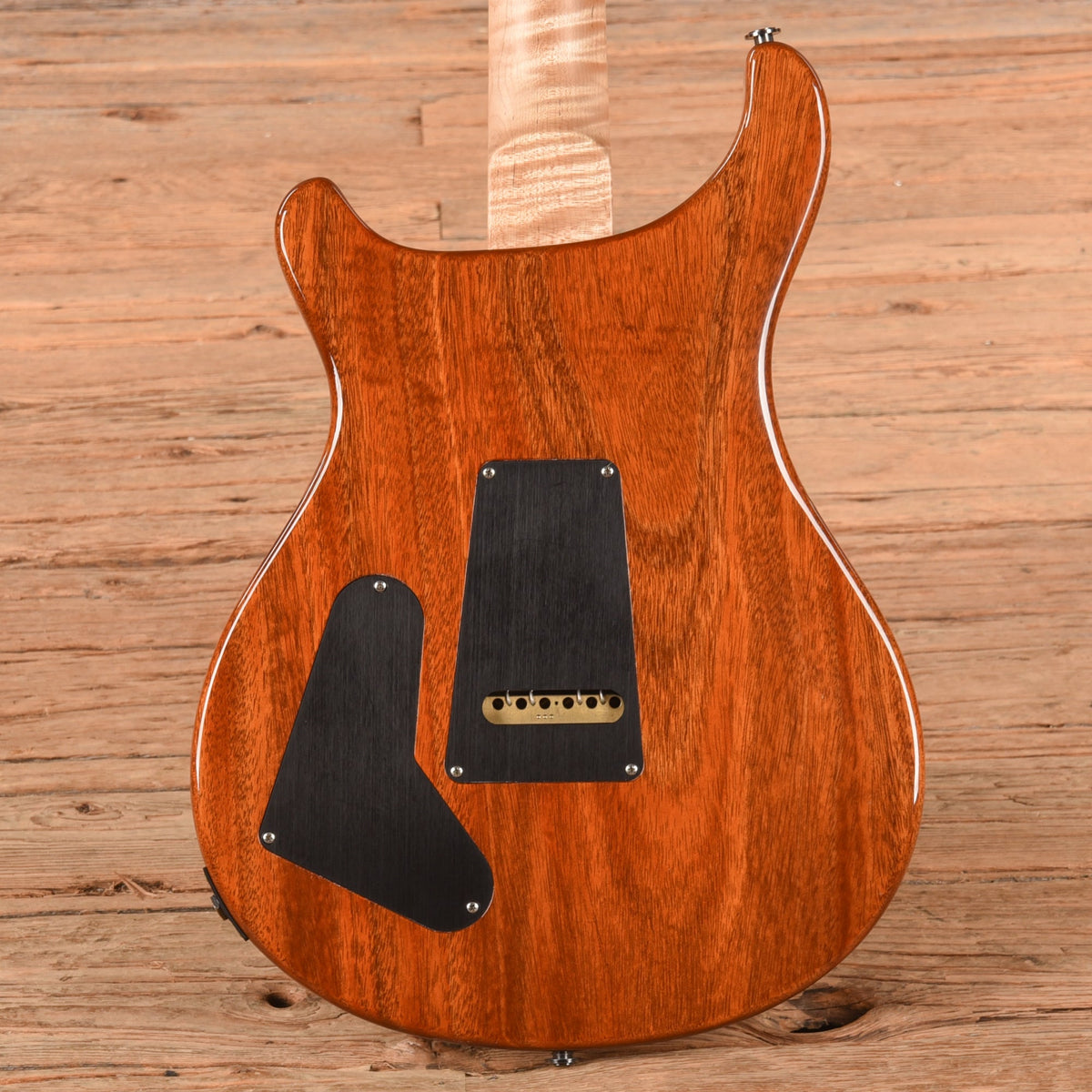 PRS Wood Library Special 22 Semi-Hollow Fire Red Black Fade 2020 - View 3 | MusicMarket