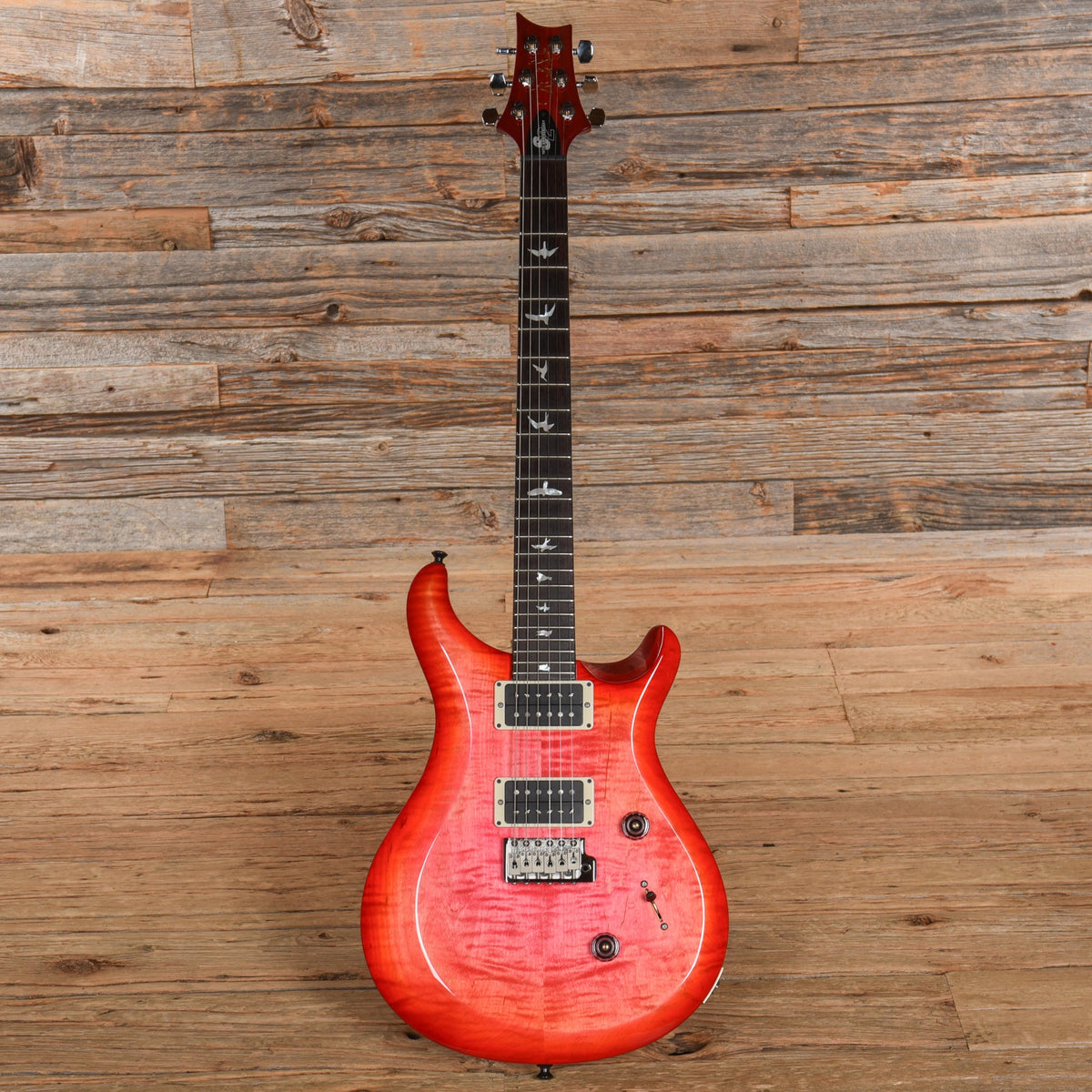 PRS 10th Anniversary S2 Custom 24 Bonni Pink Cherry Burst 2023 - View 4 | MusicMarket