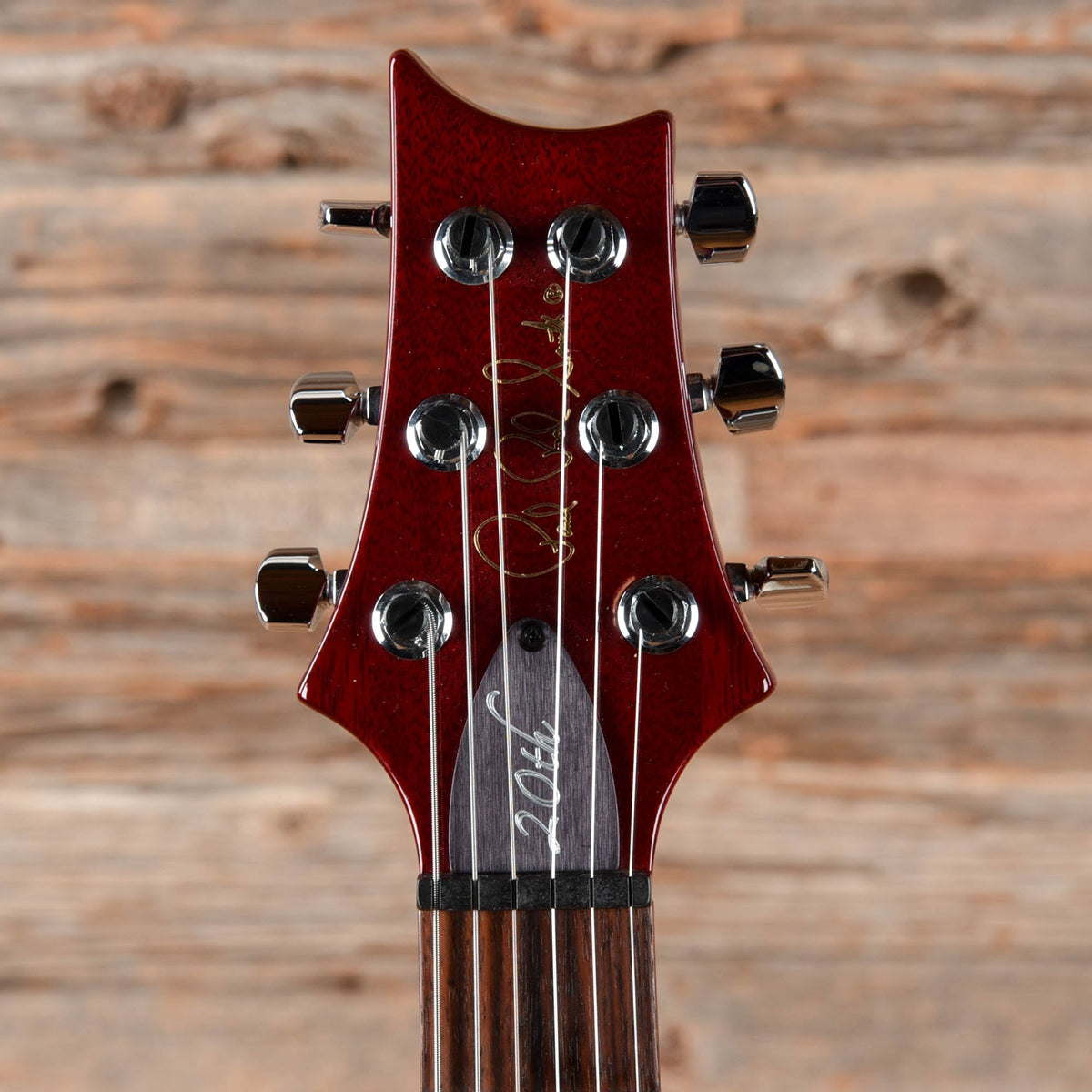 PRS 20th Anniversary Custom 22 Scarlet Red 2006 - View 6 | MusicMarket
