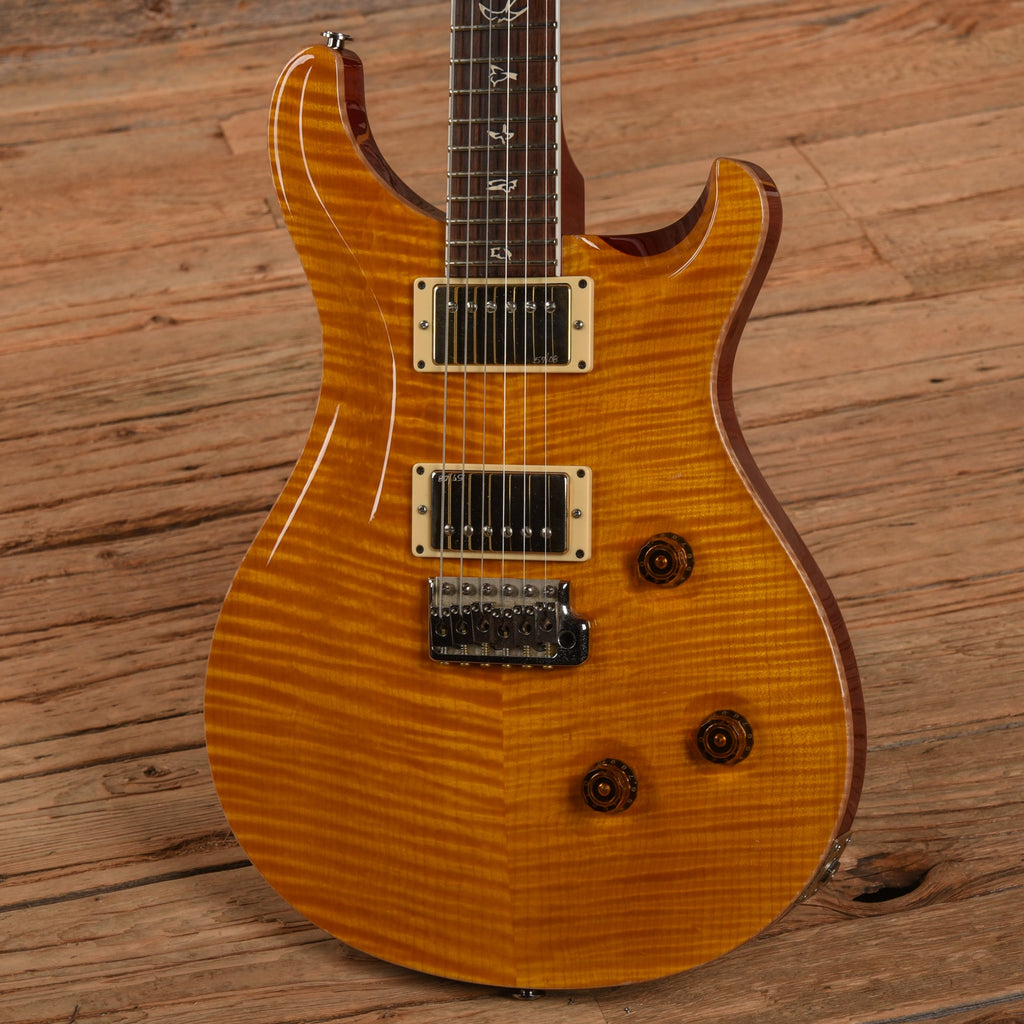 PRS 25th Anniversary Custom 24 10-Top Amber 2010 - View 2 | MusicMarket