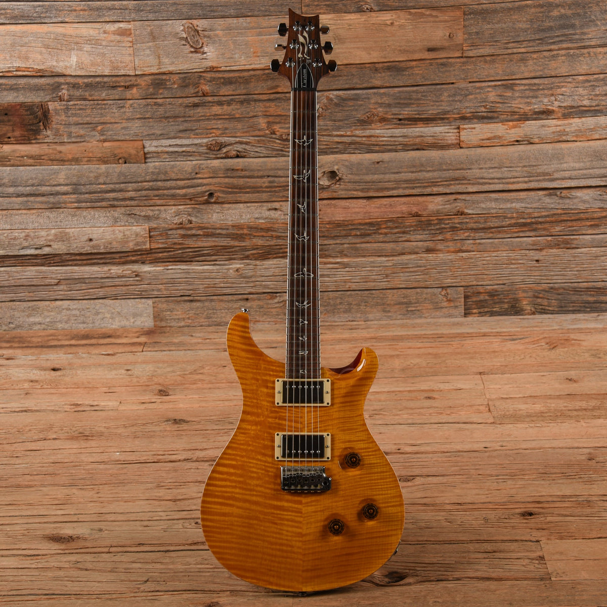 PRS 25th Anniversary Custom 24 10-Top Amber 2010 - View 4 | MusicMarket