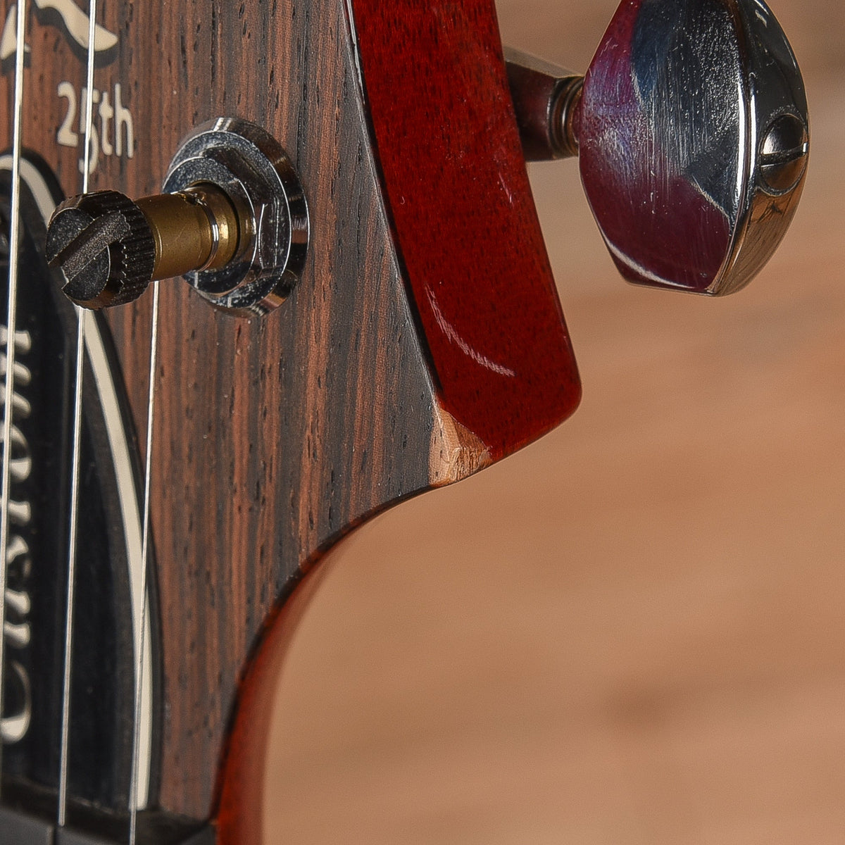 PRS 25th Anniversary Custom 24 10-Top Amber 2010 - View 11 | MusicMarket