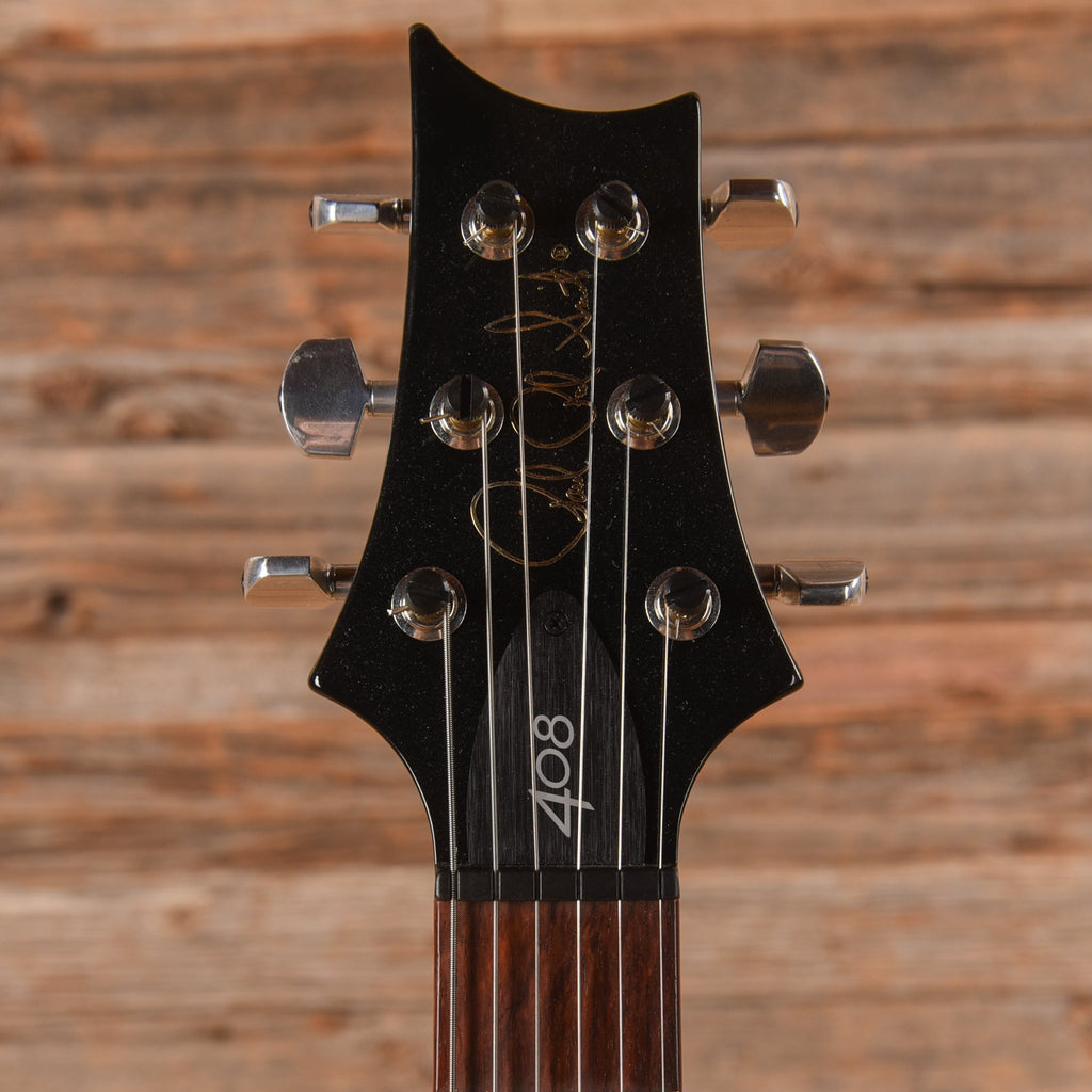 PRS 408 10-Top Transparent Blue 2013 - View 6 | MusicMarket