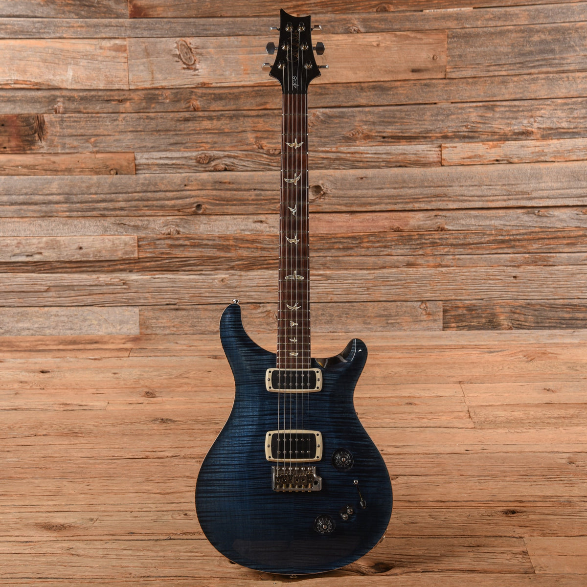 PRS 408 10-Top Transparent Blue 2013 - View 4 | MusicMarket