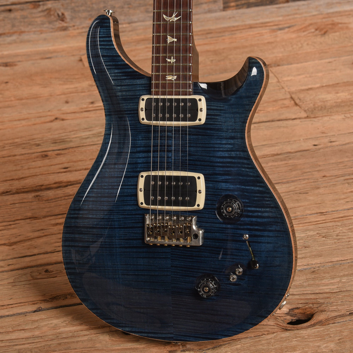PRS 408 10-Top Transparent Blue 2013 - View 2 | MusicMarket